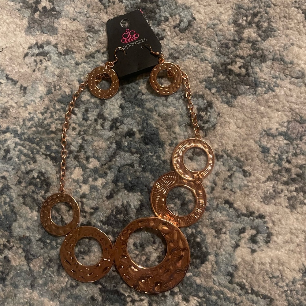 match necklace and earrings